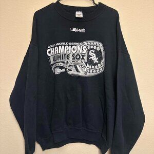 Vintage Chicago White Sox 2005 World Series Champions Black Sweatshirt  Size: XL